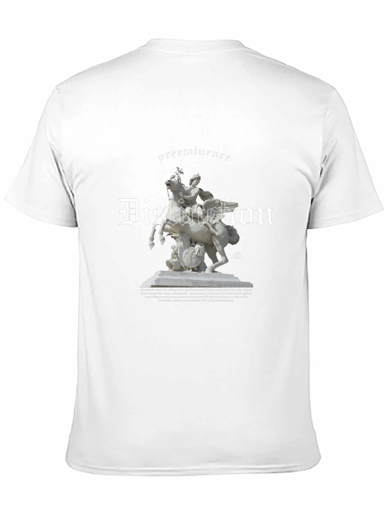 Distortion Graphic Tee - Black