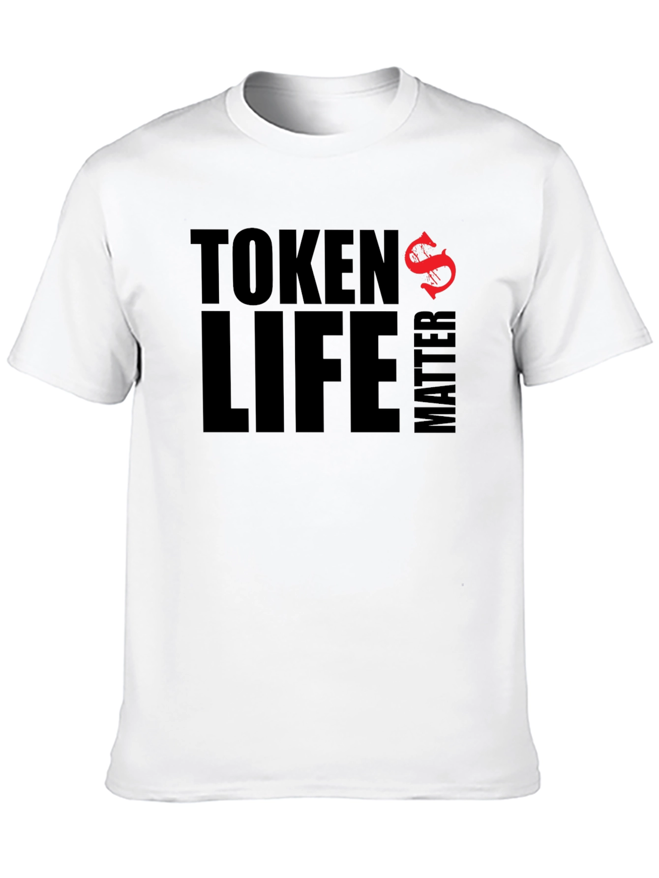 Token Life Matters Graphic Tee - Black