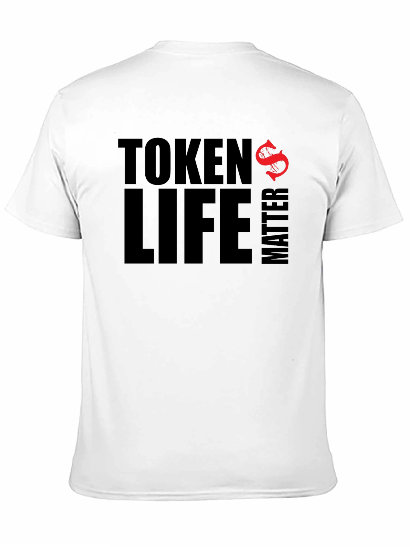 Token Life Matters Graphic Tee - Black