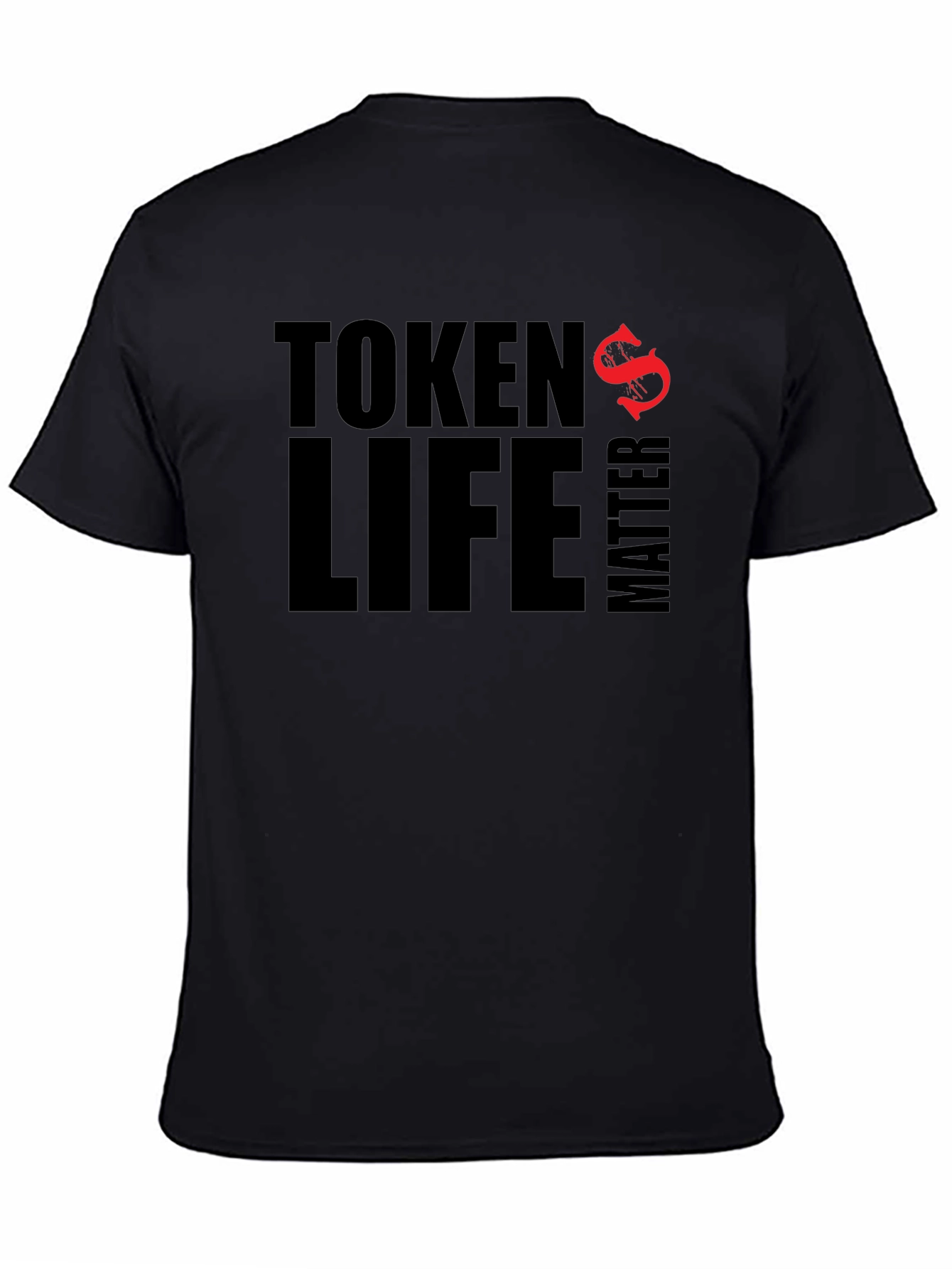 Token Life Matters Graphic Tee - Black