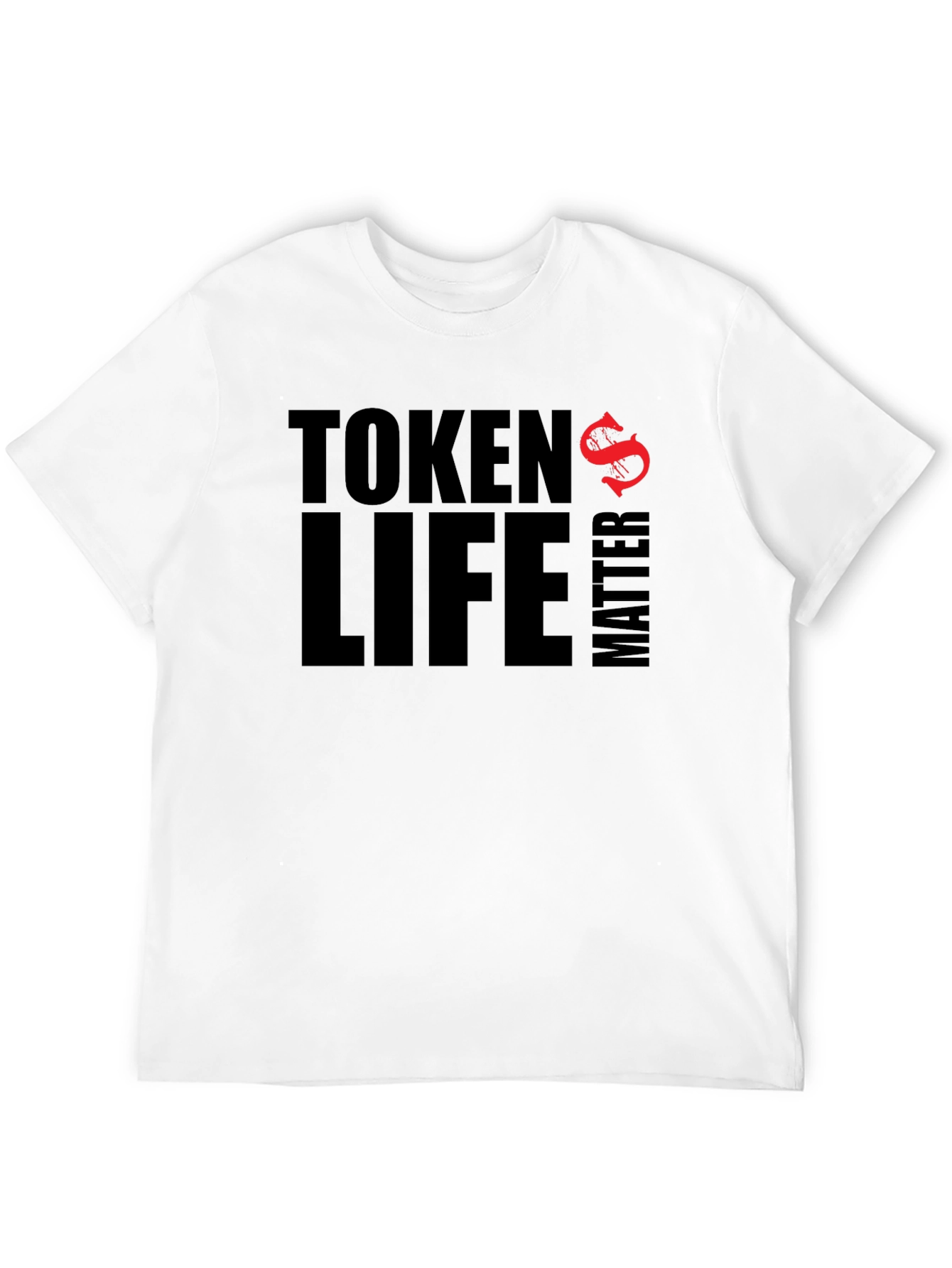 Token Life Matters Graphic Tee - Black