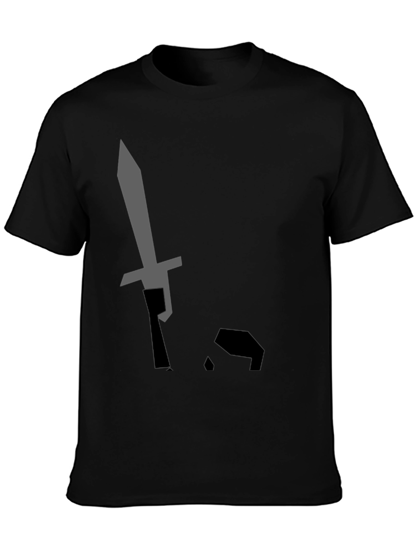 Sword Graphic Black T-Shirt