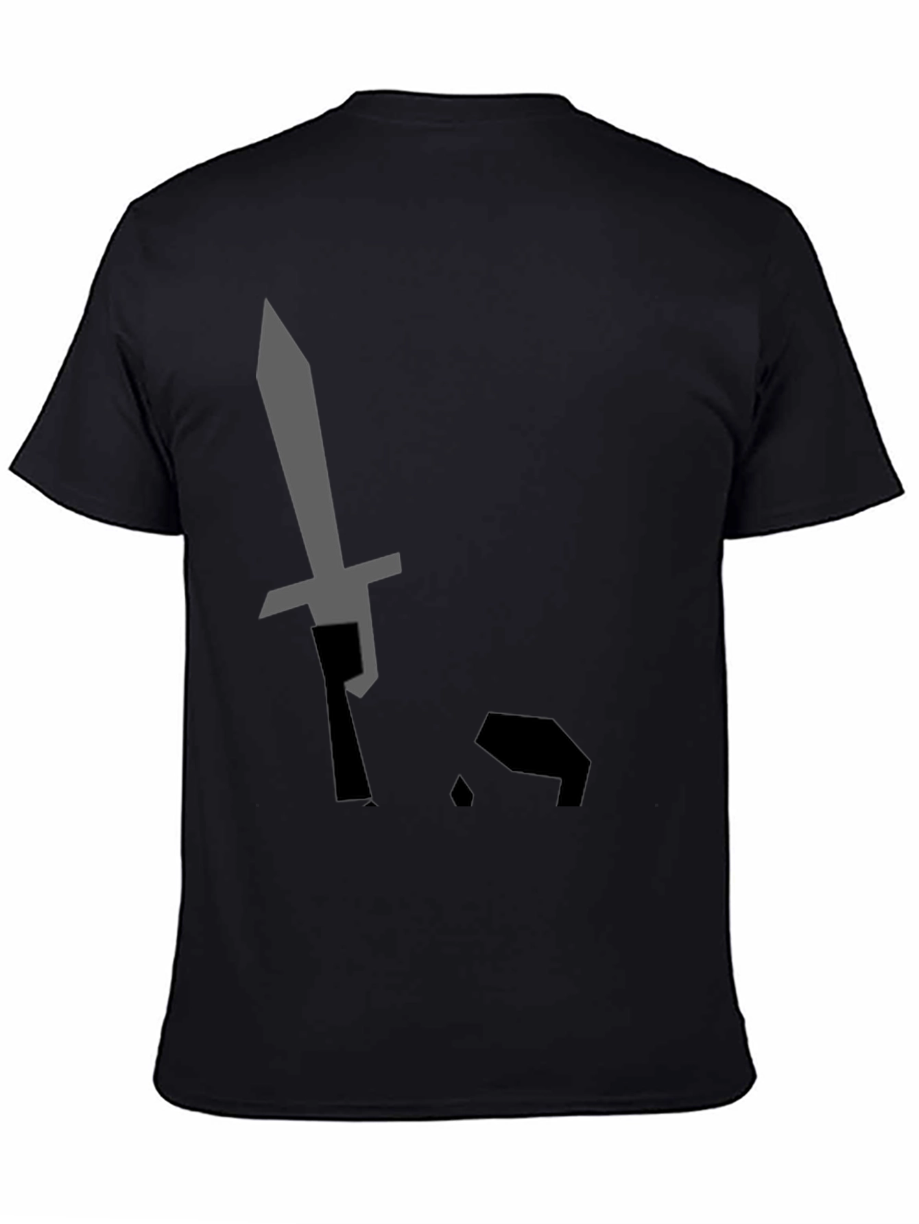 Sword Graphic Black T-Shirt