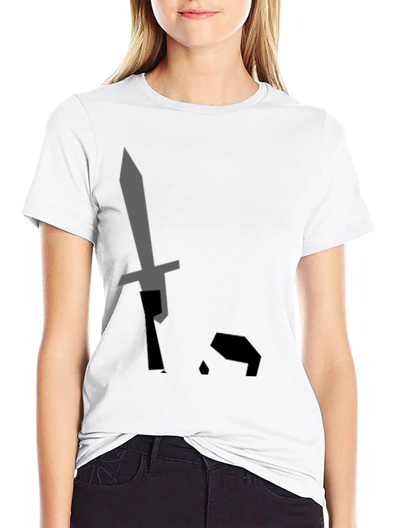 Sword Graphic Black T-Shirt