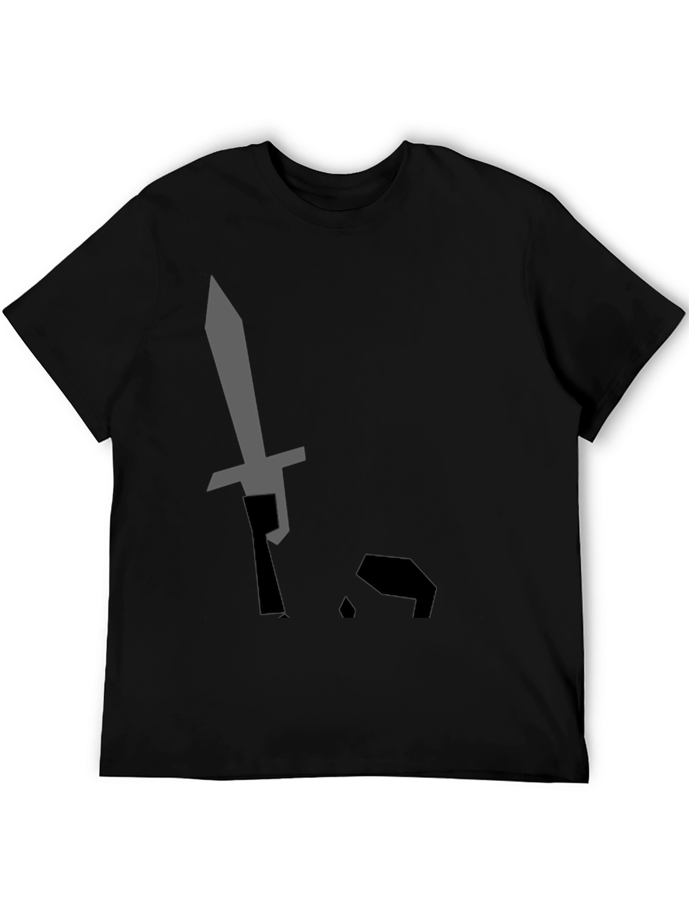 Sword Graphic Black T-Shirt