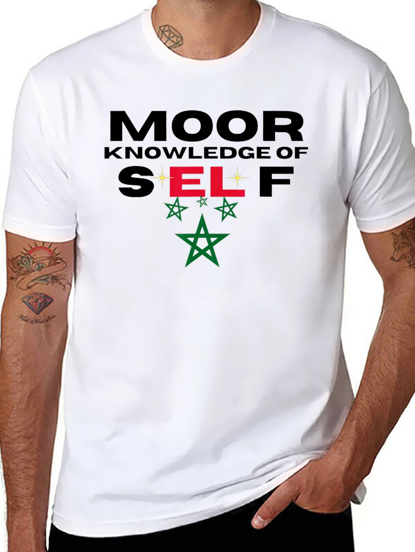 Moor Knowledge of Self Graphic T-Shirt