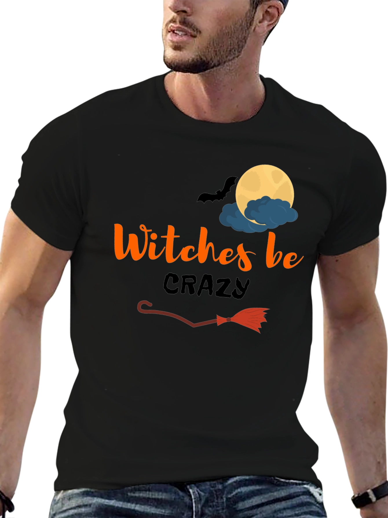 Witches Be Crazy Halloween Graphic Tee