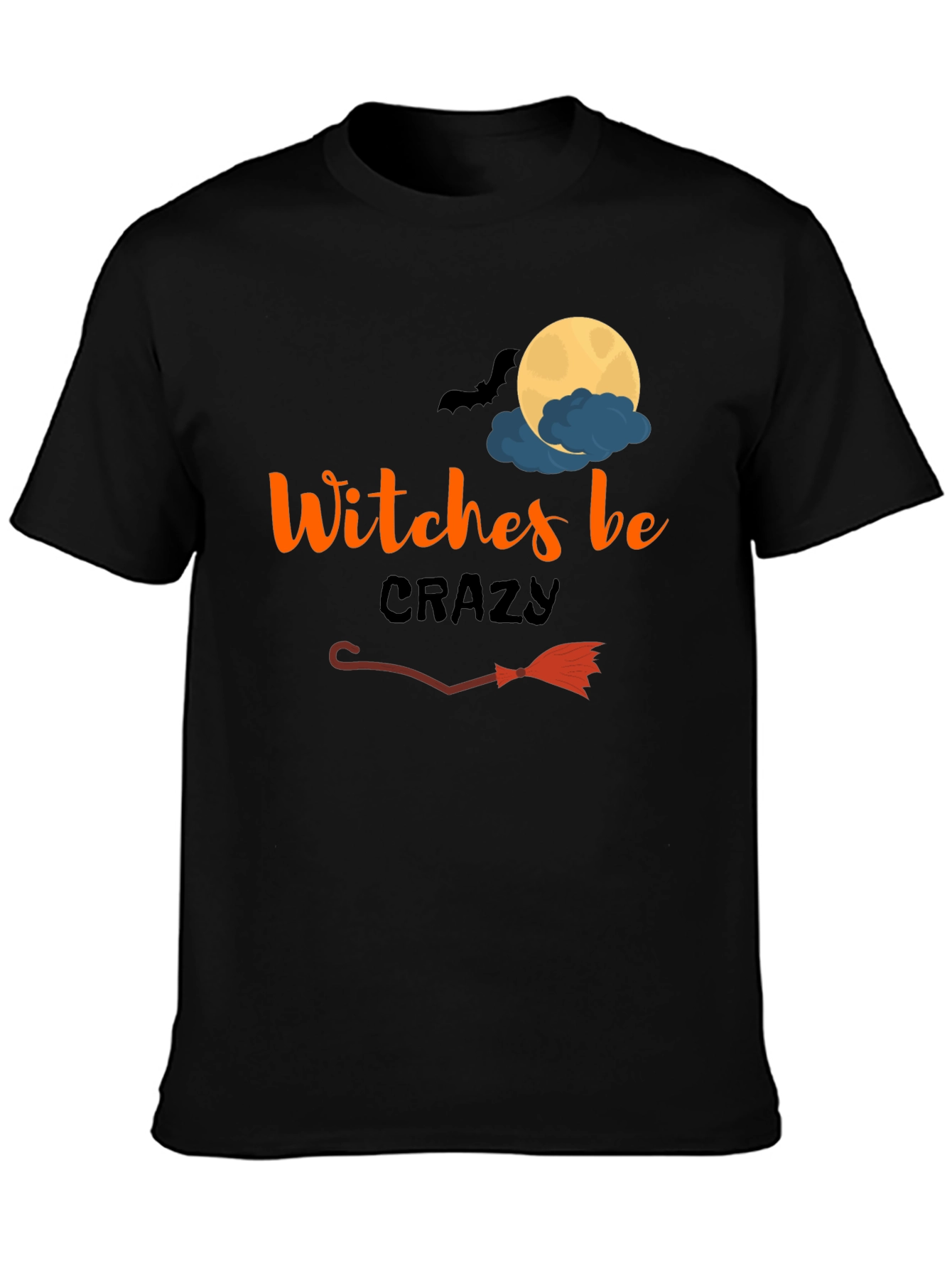 Witches Be Crazy Halloween Graphic Tee
