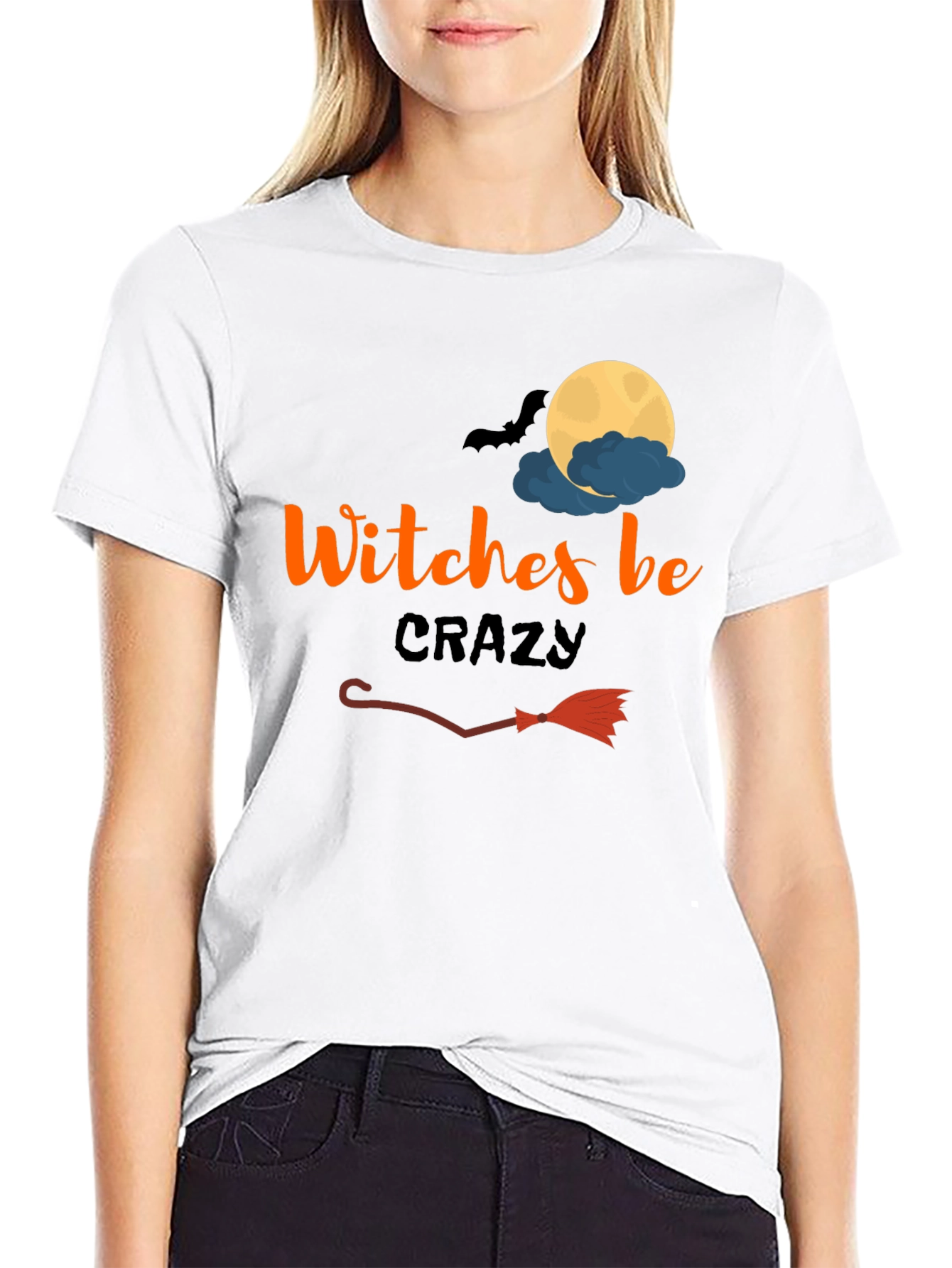 Witches Be Crazy Halloween Graphic Tee