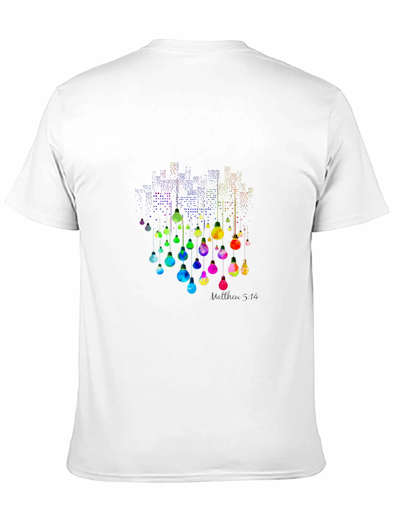 City Lights Graphic Tee - Mens Black T-Shirt