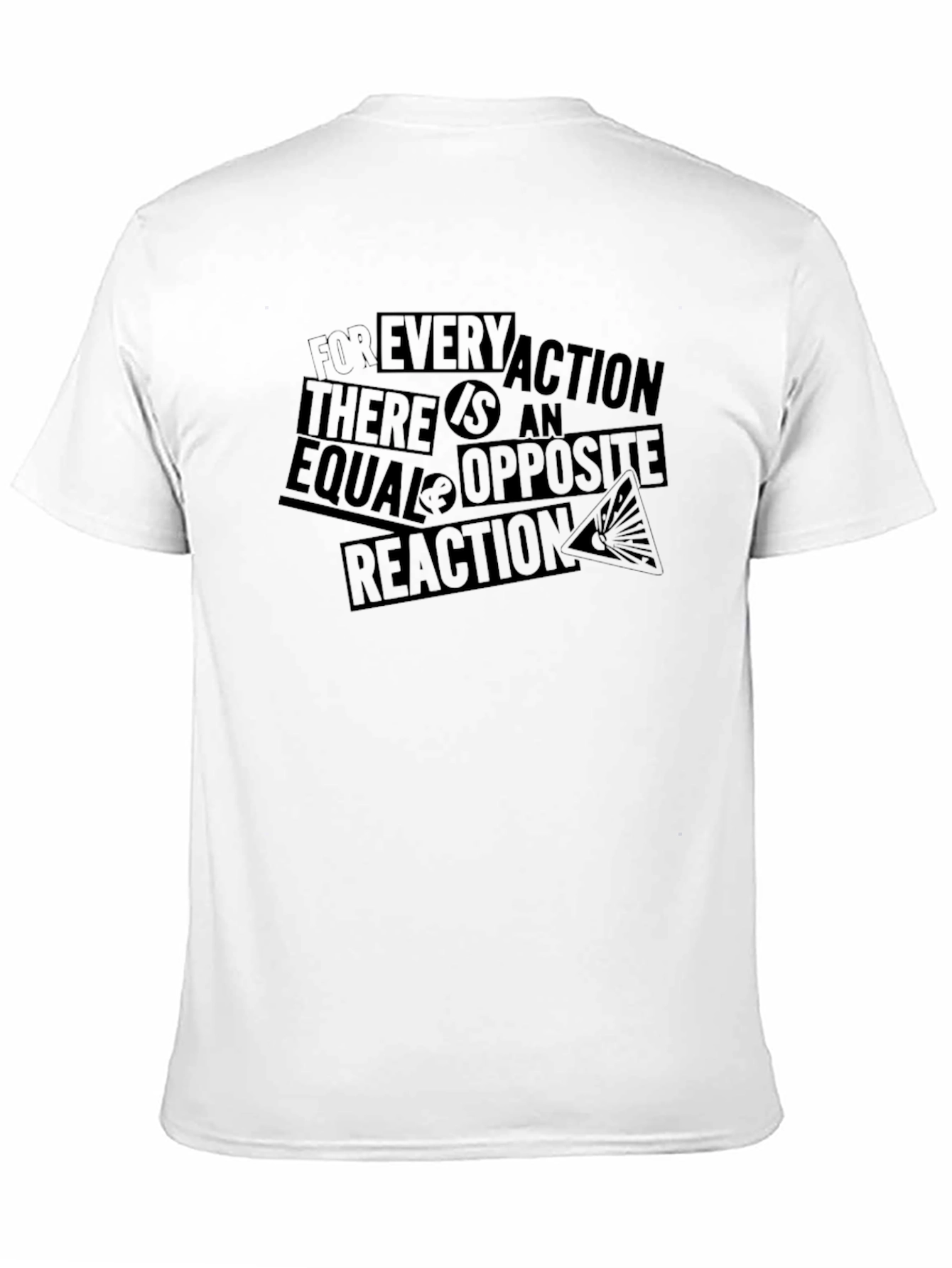Newtons Law Graphic T-Shirt - Black