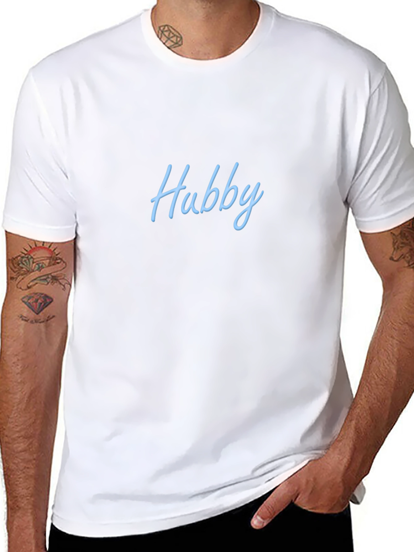 Hubby T-Shirt - Stylish Casual Wear for Men