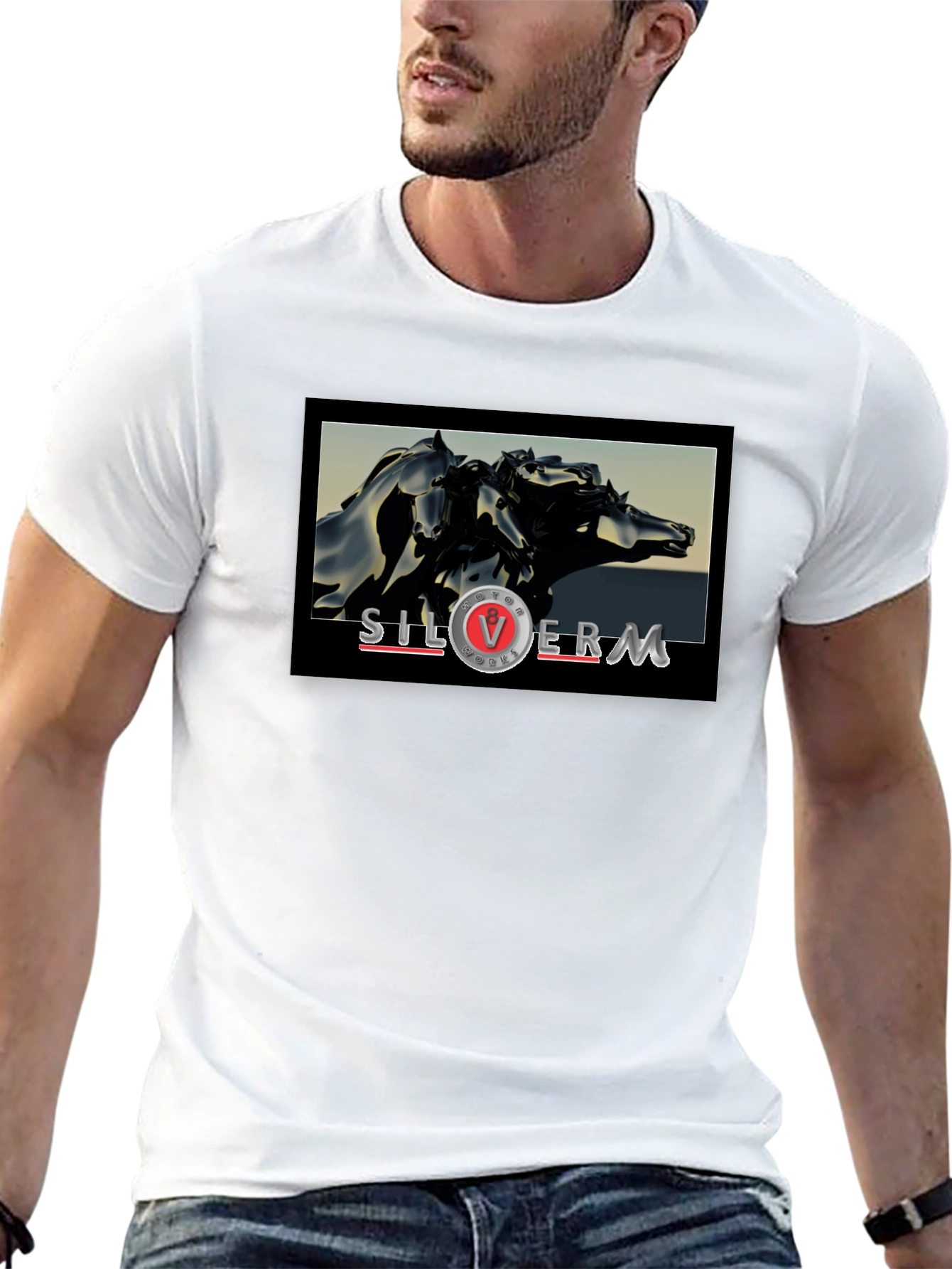 SilverM Horse T-Shirt - Bold Graphic Tee