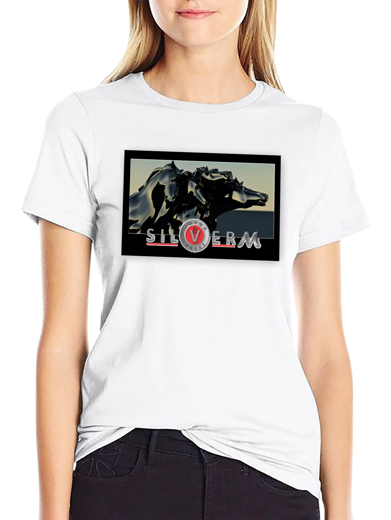 SilverM Horse T-Shirt - Bold Graphic Tee