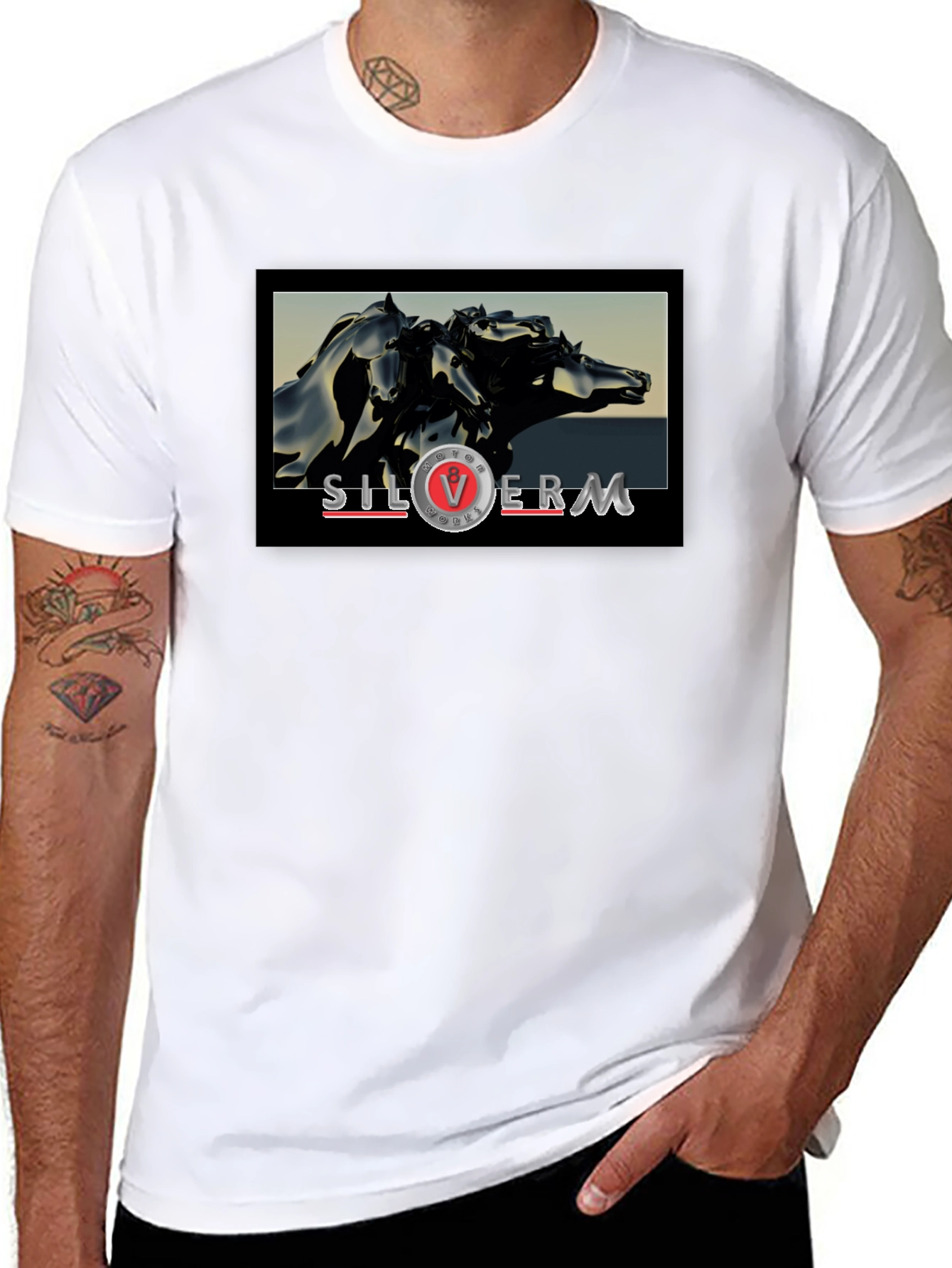 SilverM Horse T-Shirt - Bold Graphic Tee
