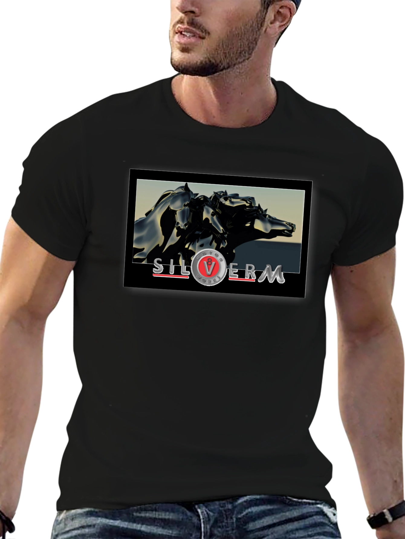 SilverM Horse T-Shirt - Bold Graphic Tee