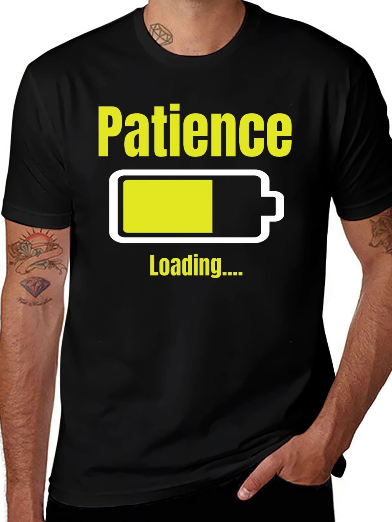 Patience Loading T-Shirt - Funny Graphic Tee