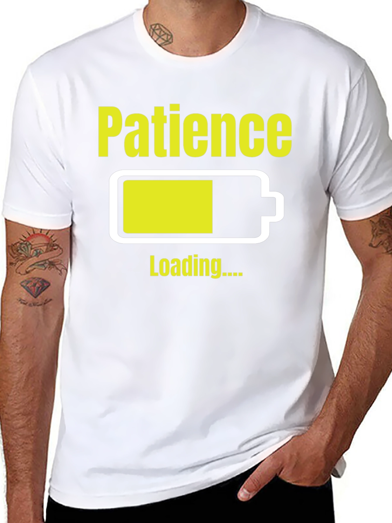 Patience Loading T-Shirt - Funny Graphic Tee