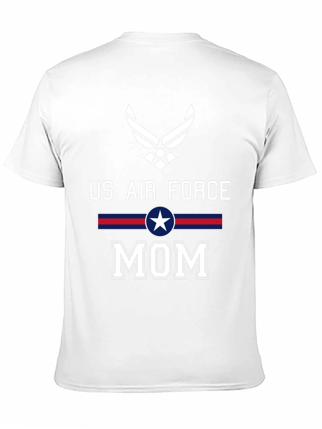 US Air Force Mom Graphic T-Shirt