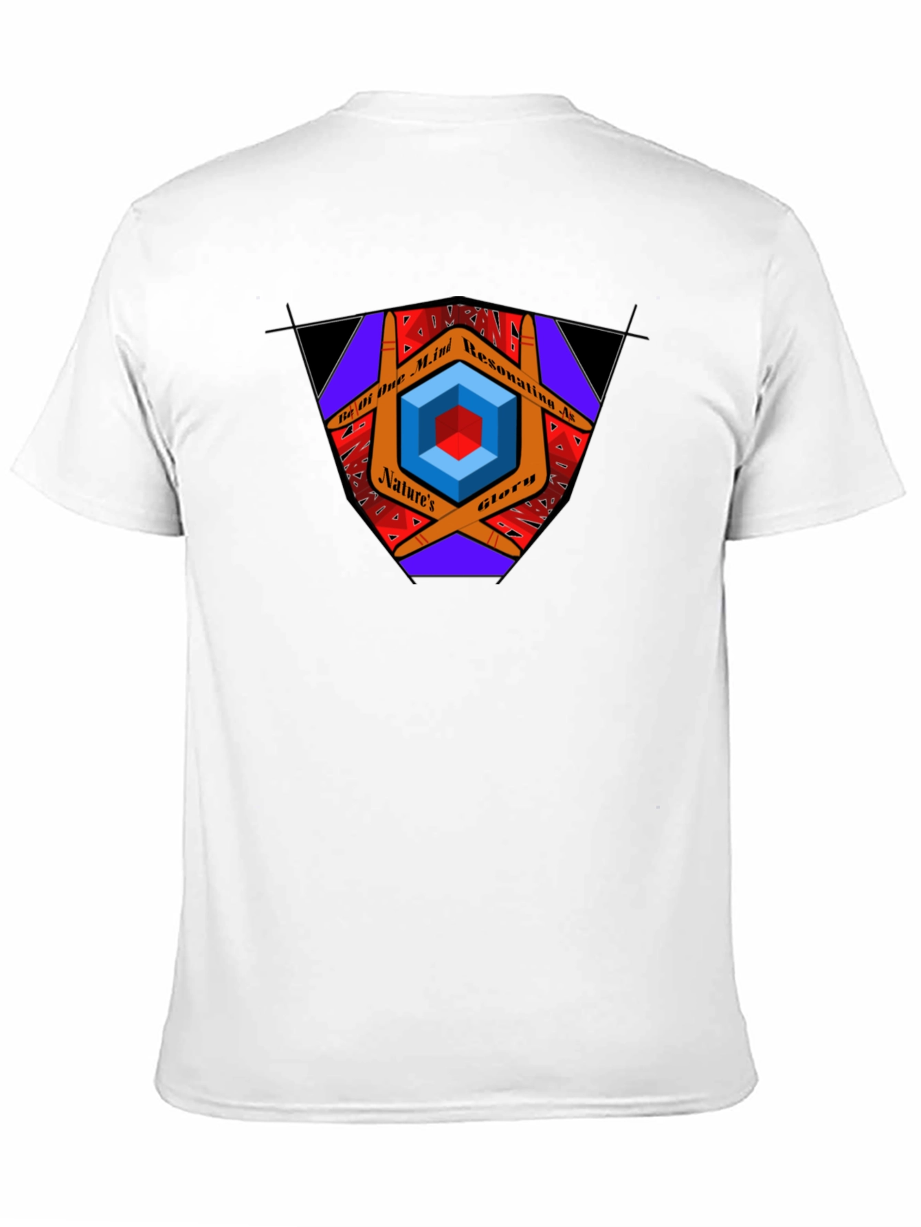 Geometric Mind Resonance Tee