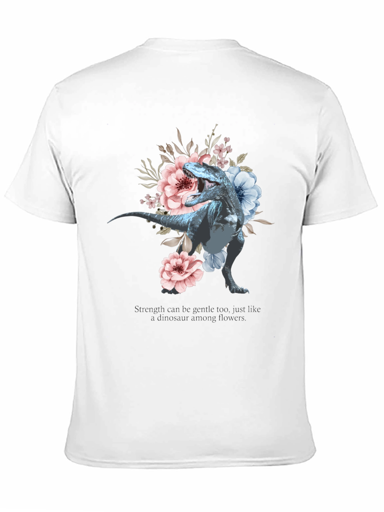 Dino & Floral Graphic Tee