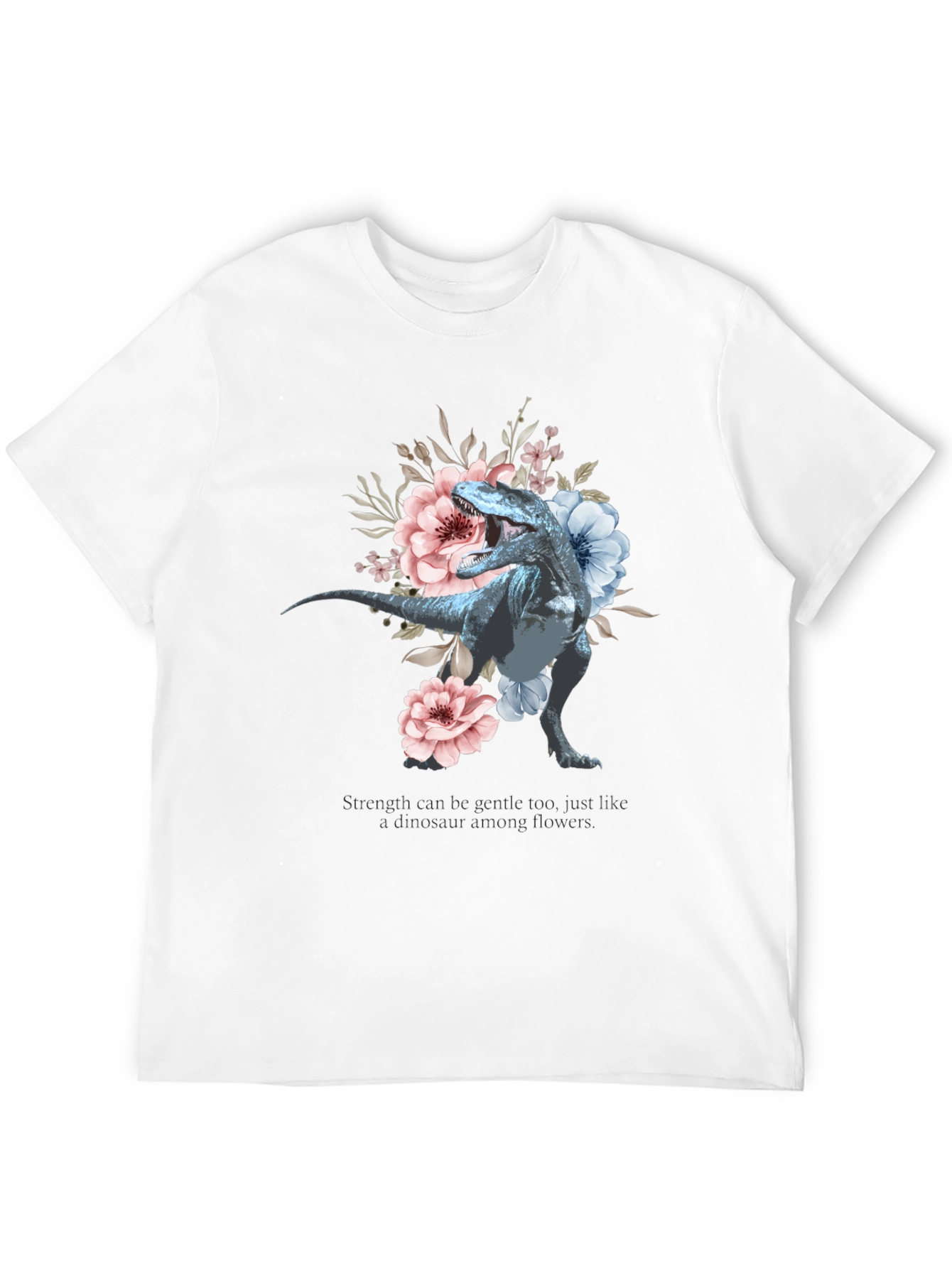 Dino & Floral Graphic Tee