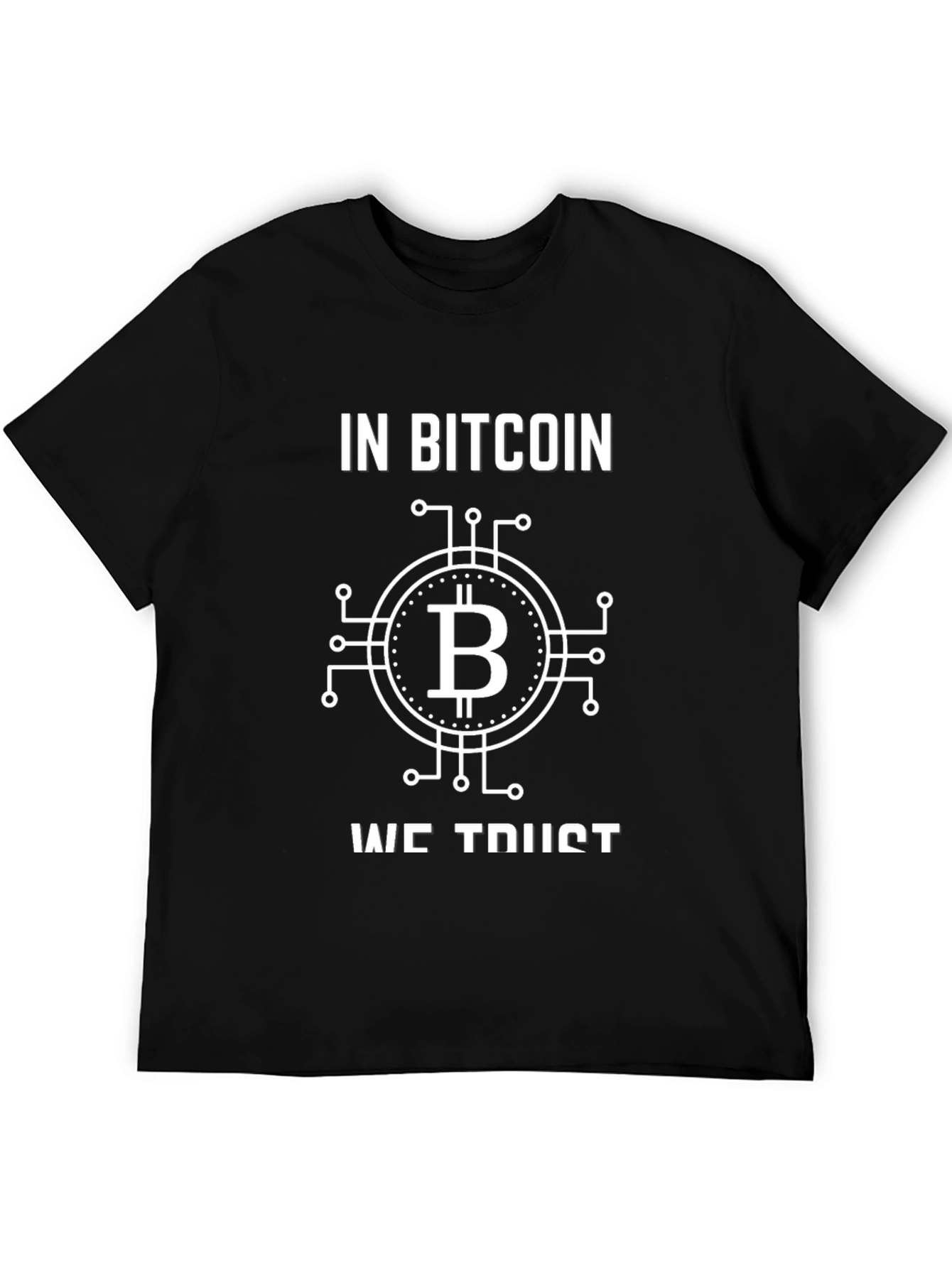 Bitcoin T-Shirt - In Bitcoin We Trust Crypto Tee