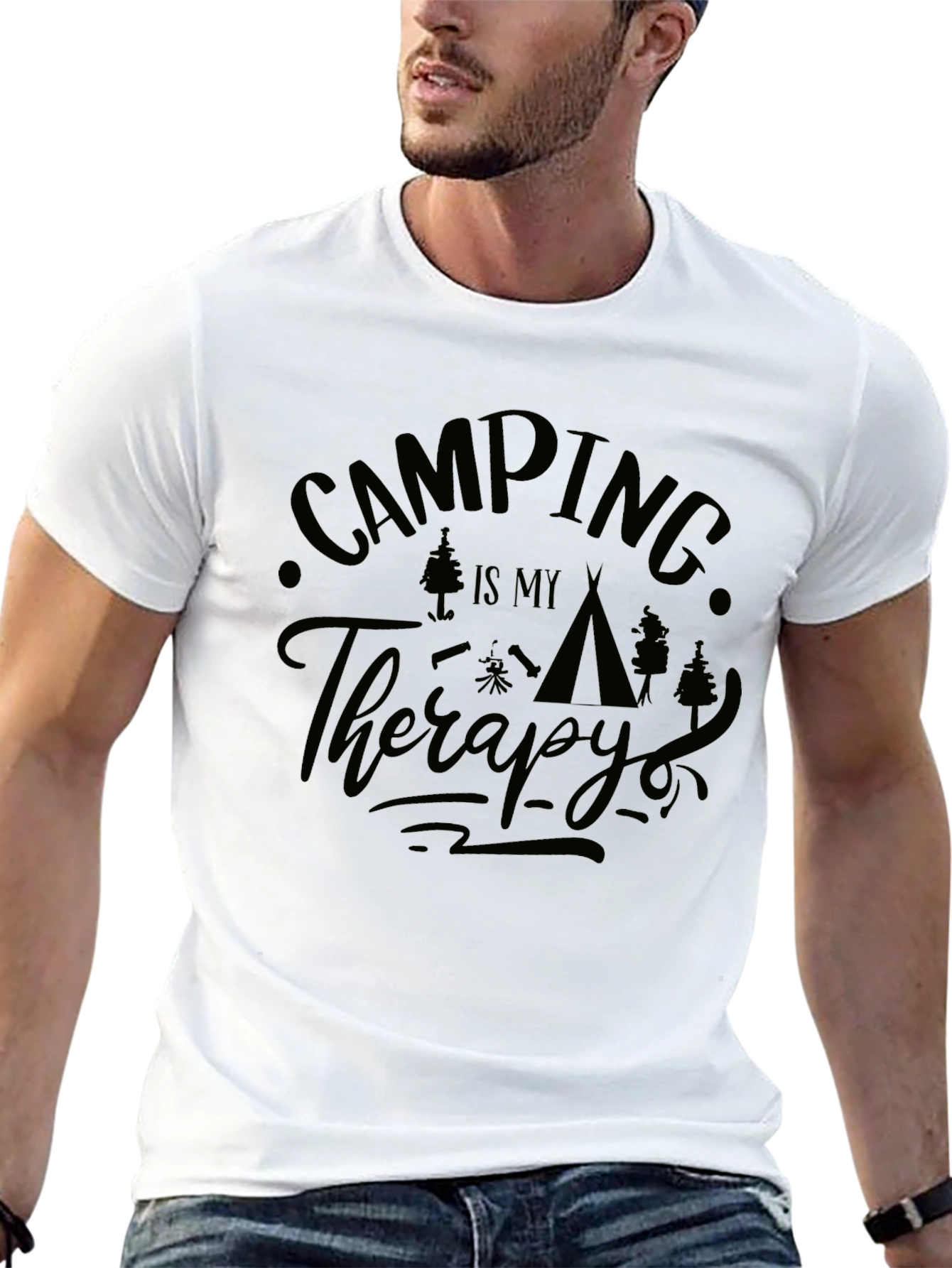 Camping is My Therapy T-Shirt