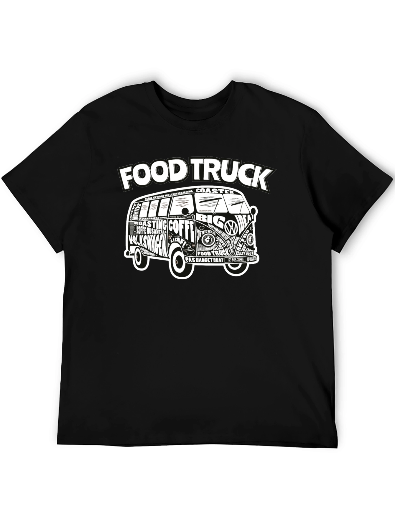 Food Truck VW Van Graphic T-Shirt