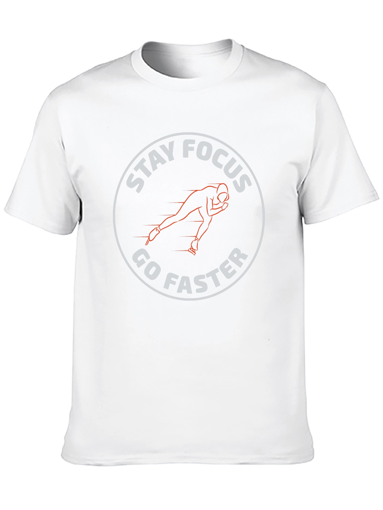 Stay Focus Go Faster T-Shirt - Black Graphic Tee