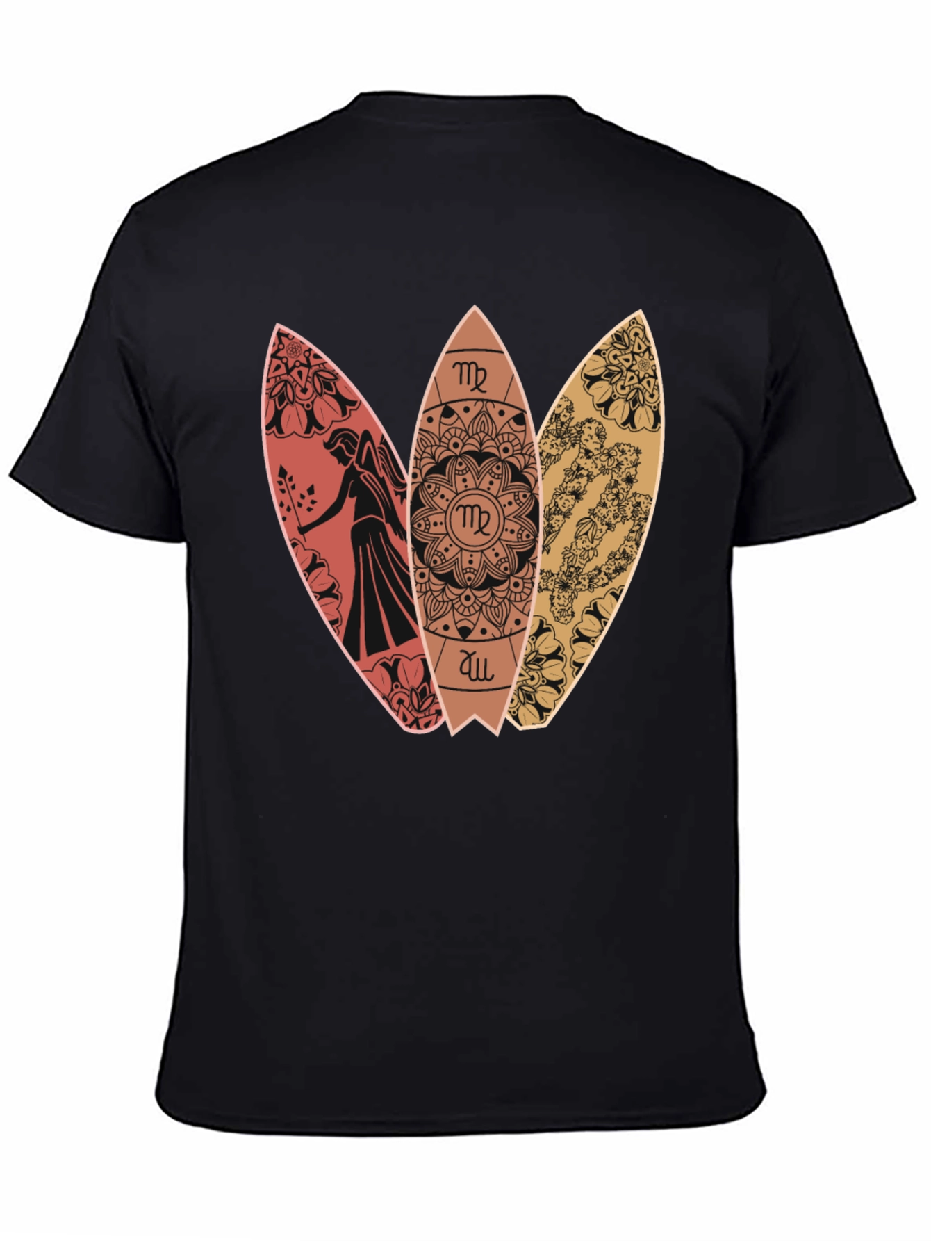Virgo Surfboard T-Shirt - Zodiac Sign Tee