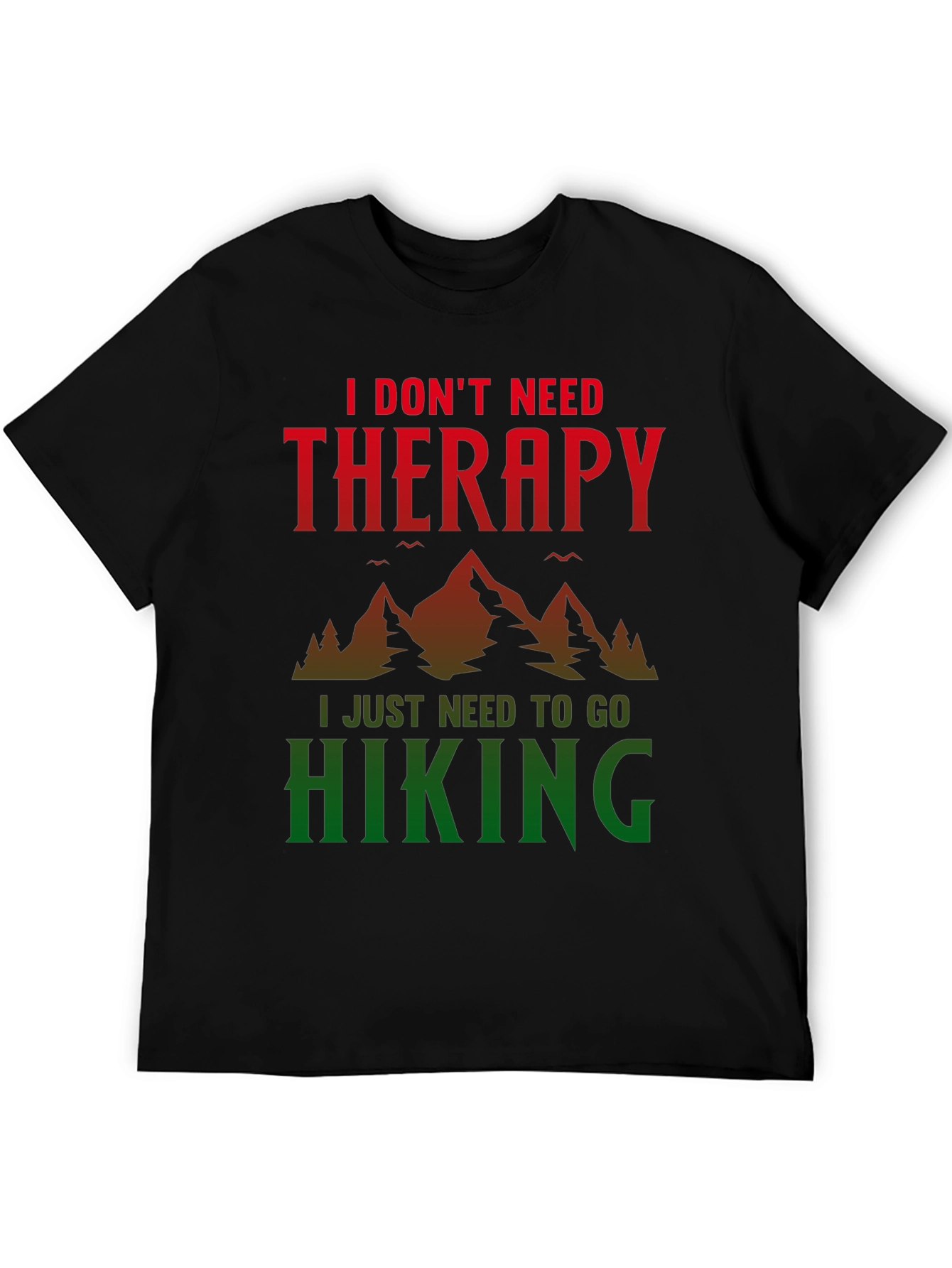 Hiking Therapy T-Shirt - Outdoor Adventure