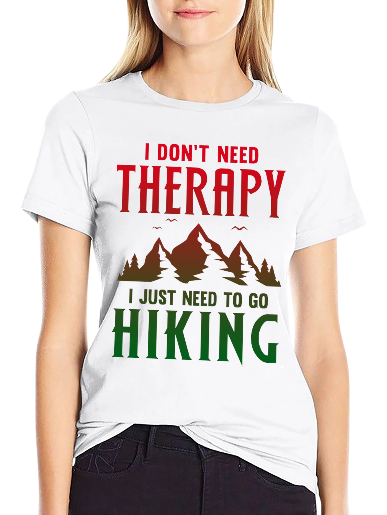 Hiking Therapy T-Shirt - Outdoor Adventure