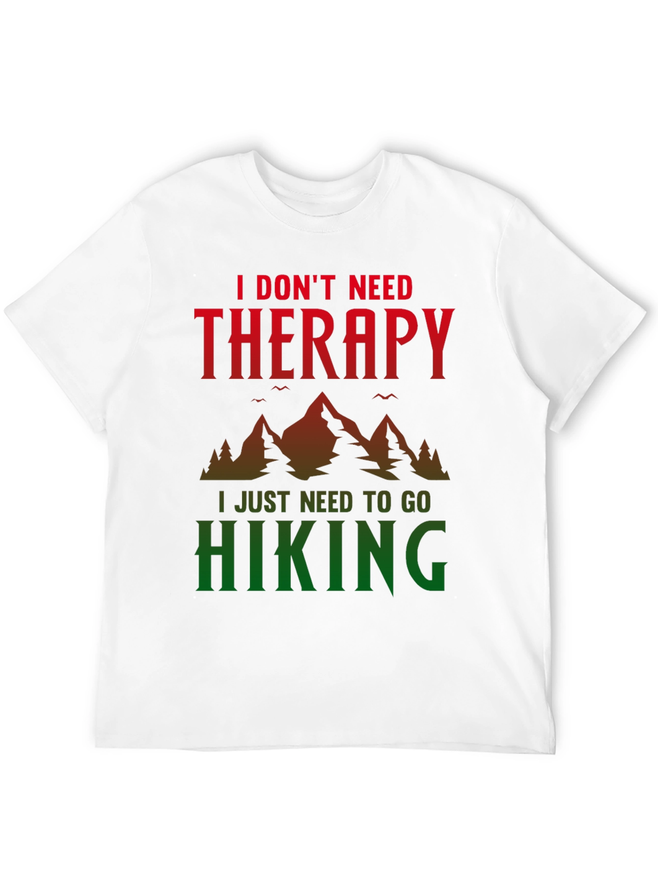 Hiking Therapy T-Shirt - Outdoor Adventure