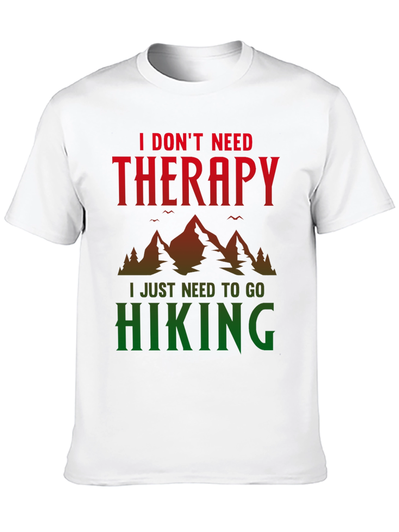 Hiking Therapy T-Shirt - Outdoor Adventure