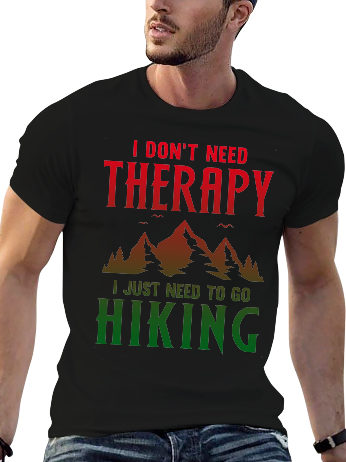 Hiking Therapy T-Shirt - Outdoor Adventure