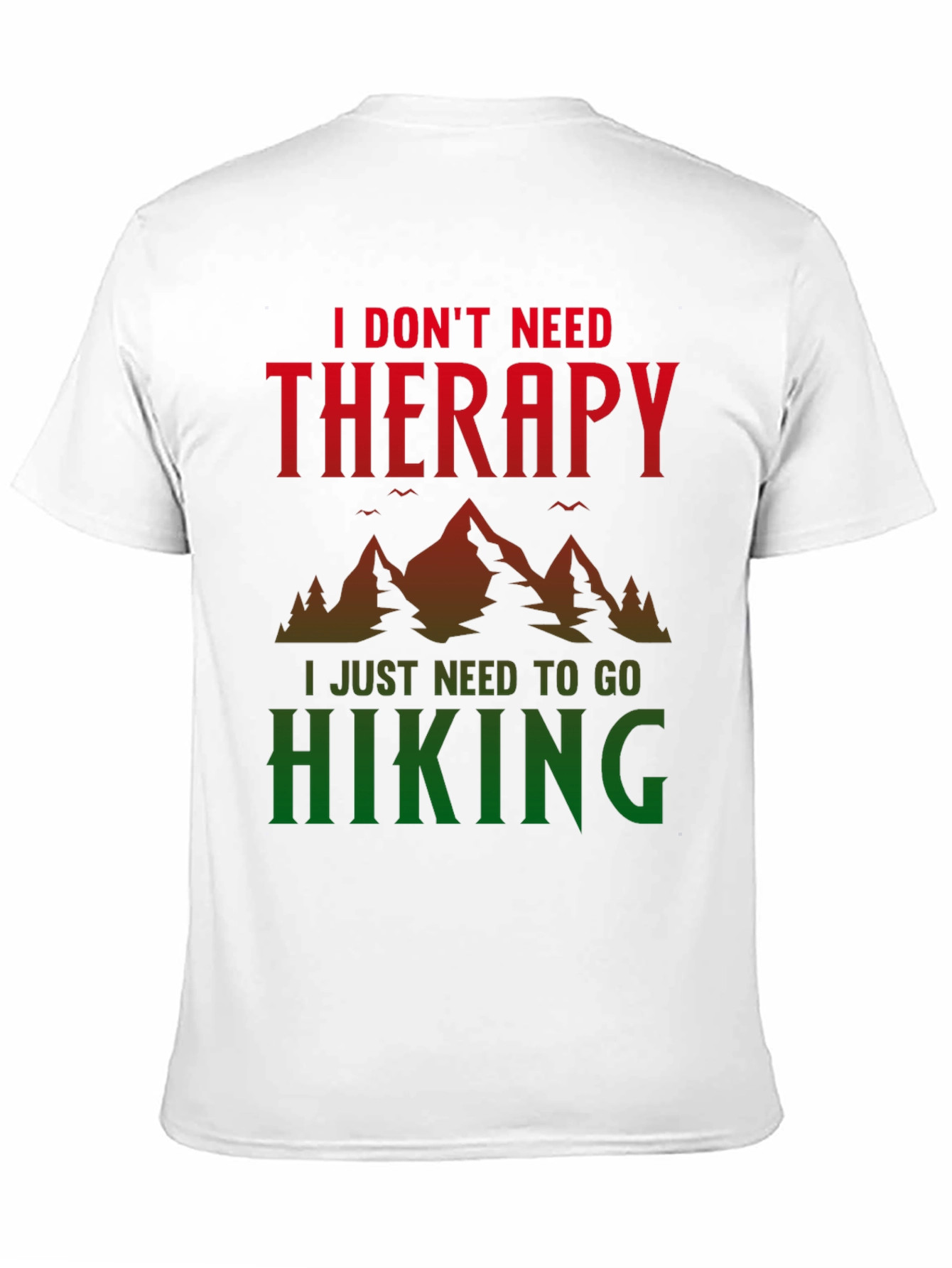 Hiking Therapy T-Shirt - Outdoor Adventure