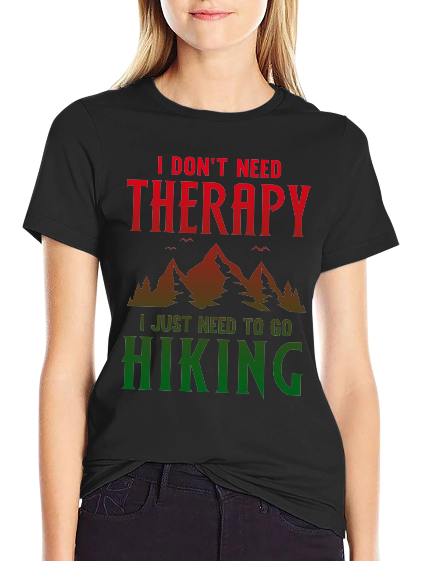 Hiking Therapy T-Shirt - Outdoor Adventure