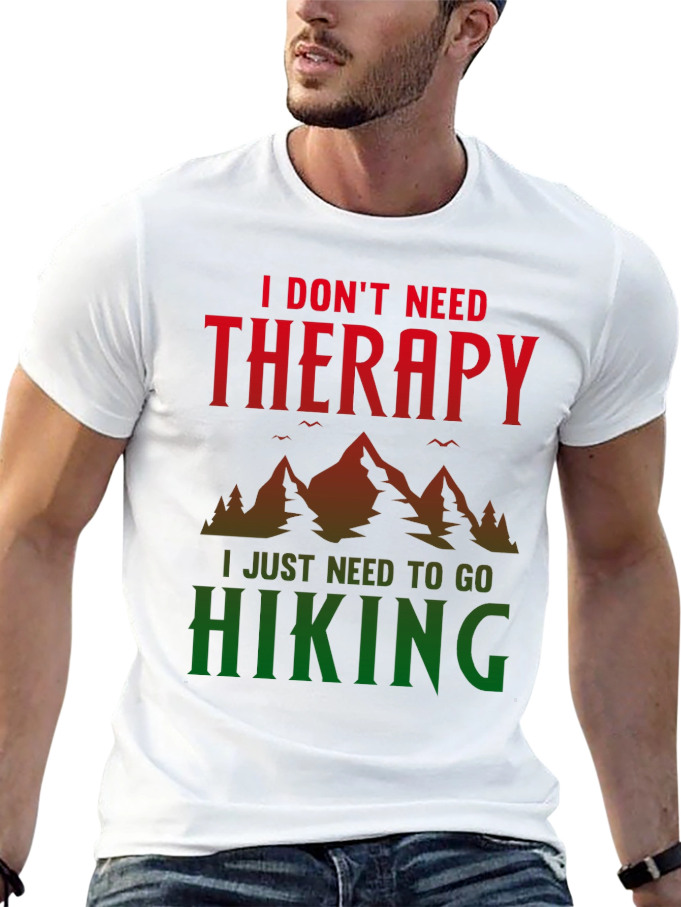 Hiking Therapy T-Shirt - Outdoor Adventure