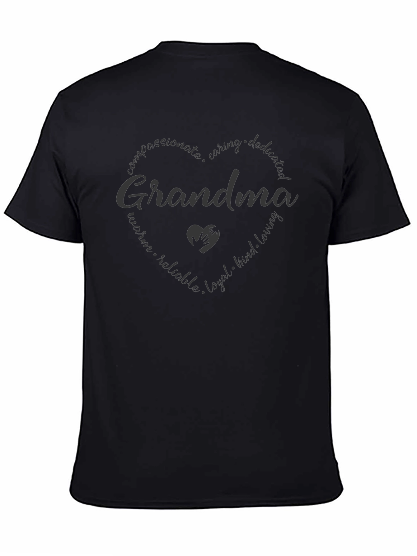 Grandma Heart Graphic Tee - Compassionate Loving Design
