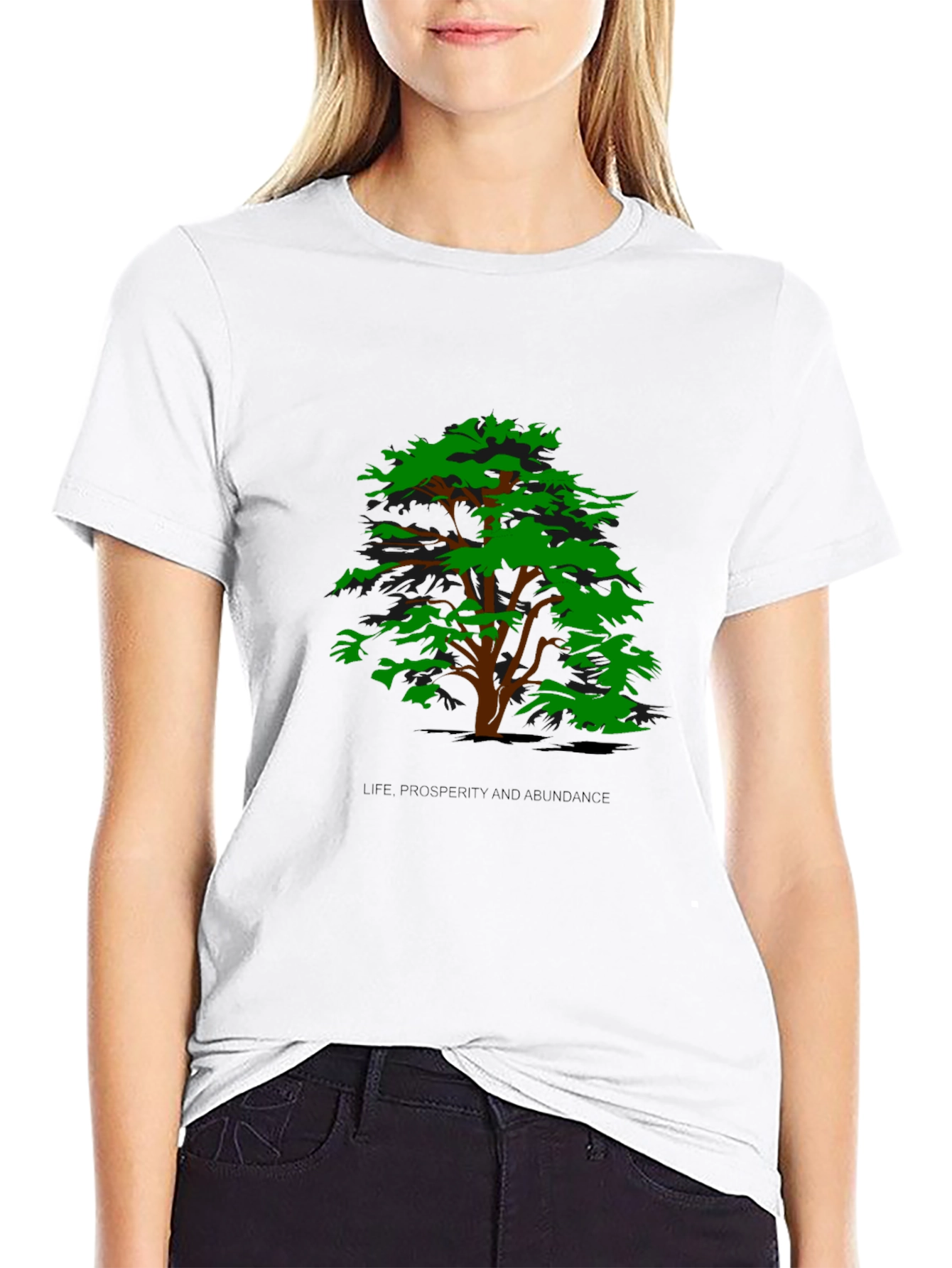 Tree of Life Prosperity Abundance Graphic Tee