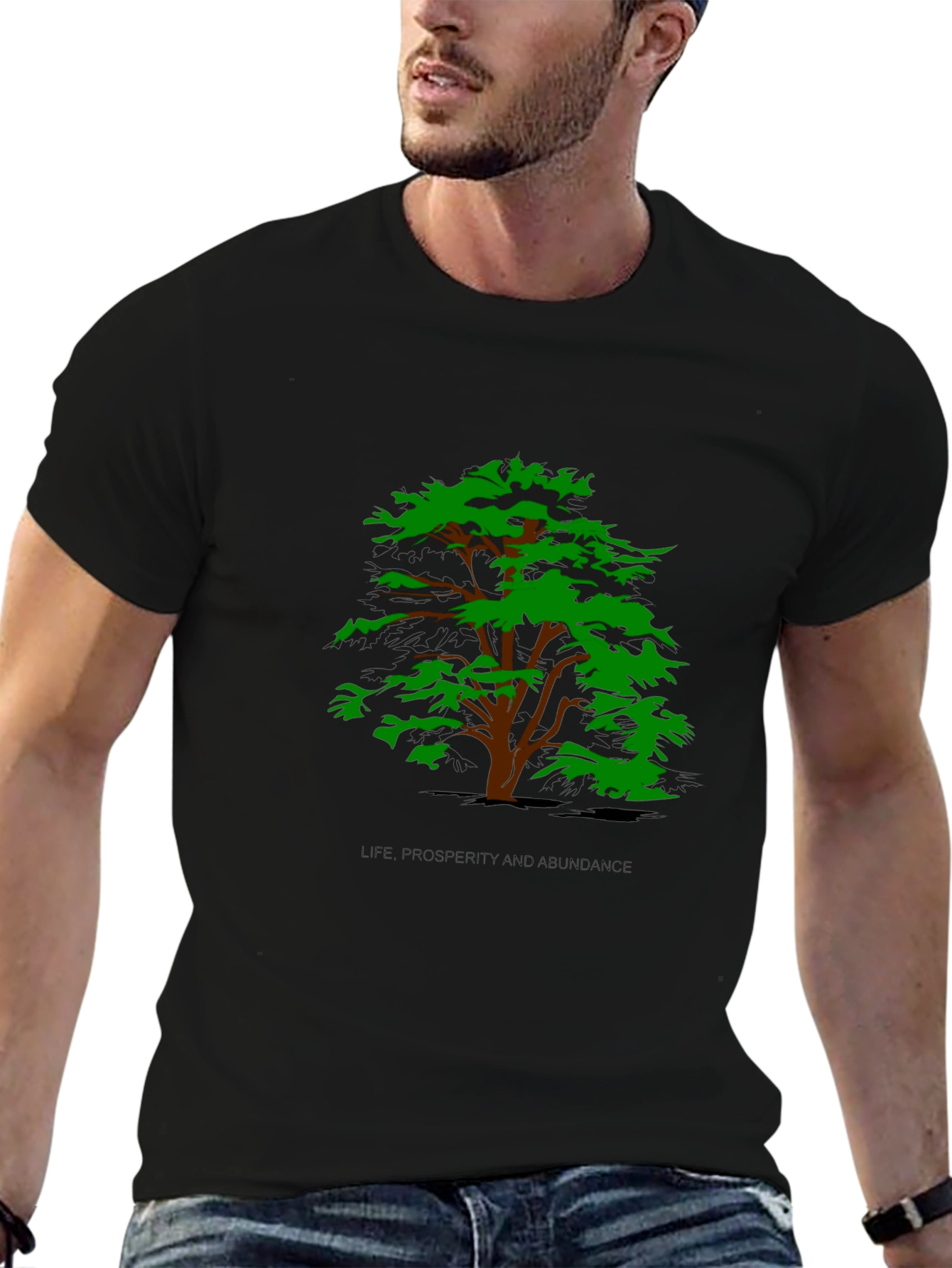 Tree of Life Prosperity Abundance Graphic Tee