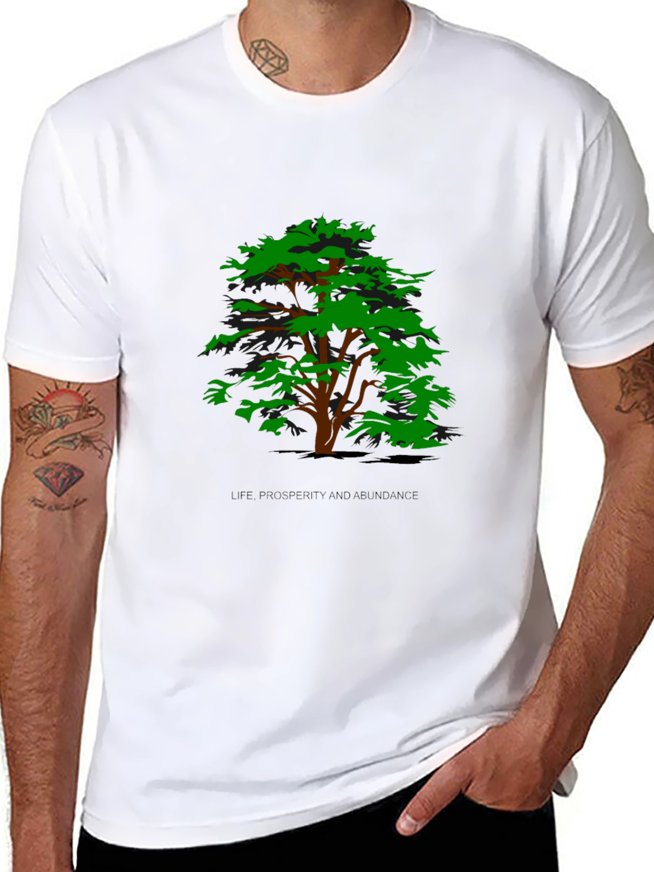Tree of Life Prosperity Abundance Graphic Tee