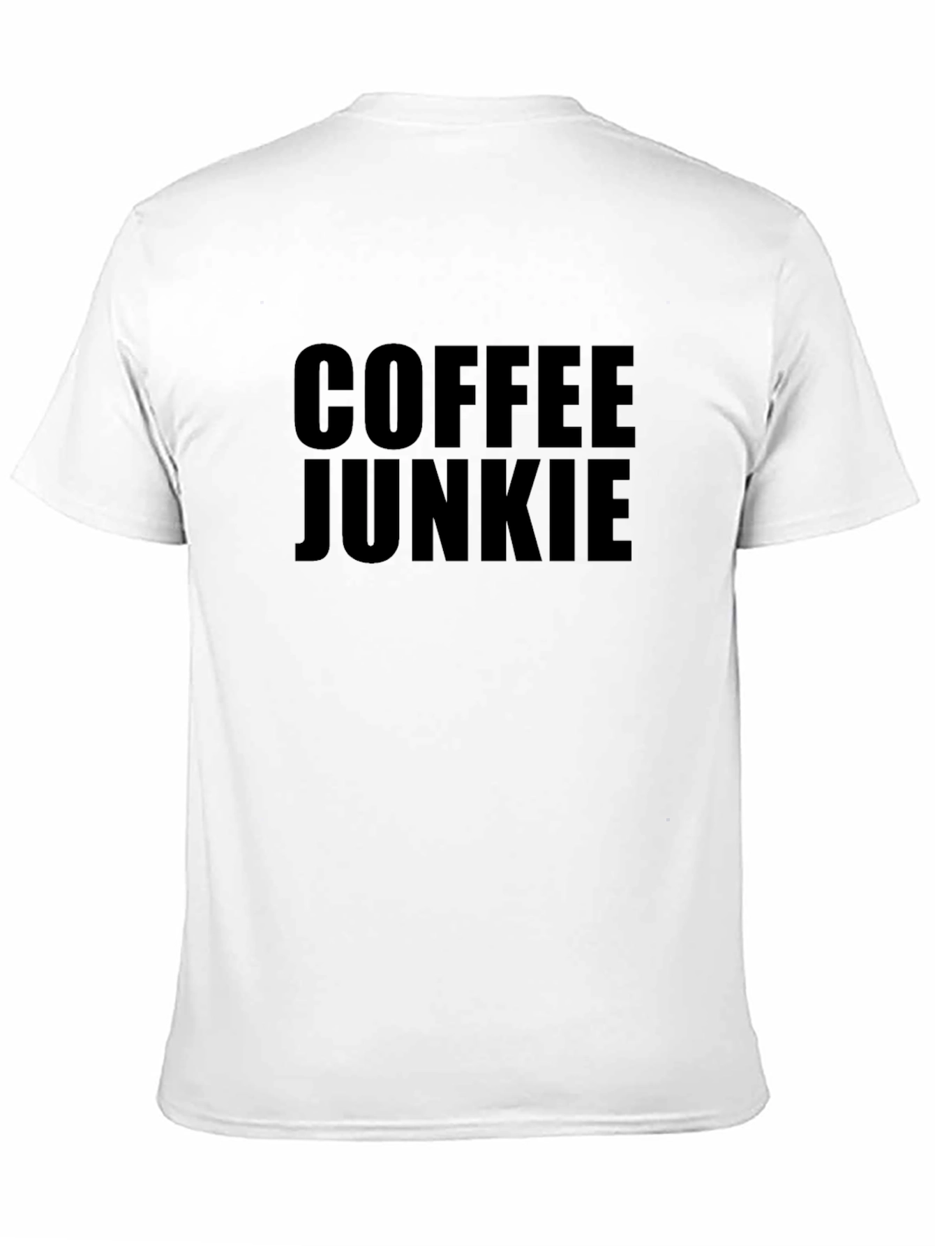 Coffee Junkie Black T-Shirt