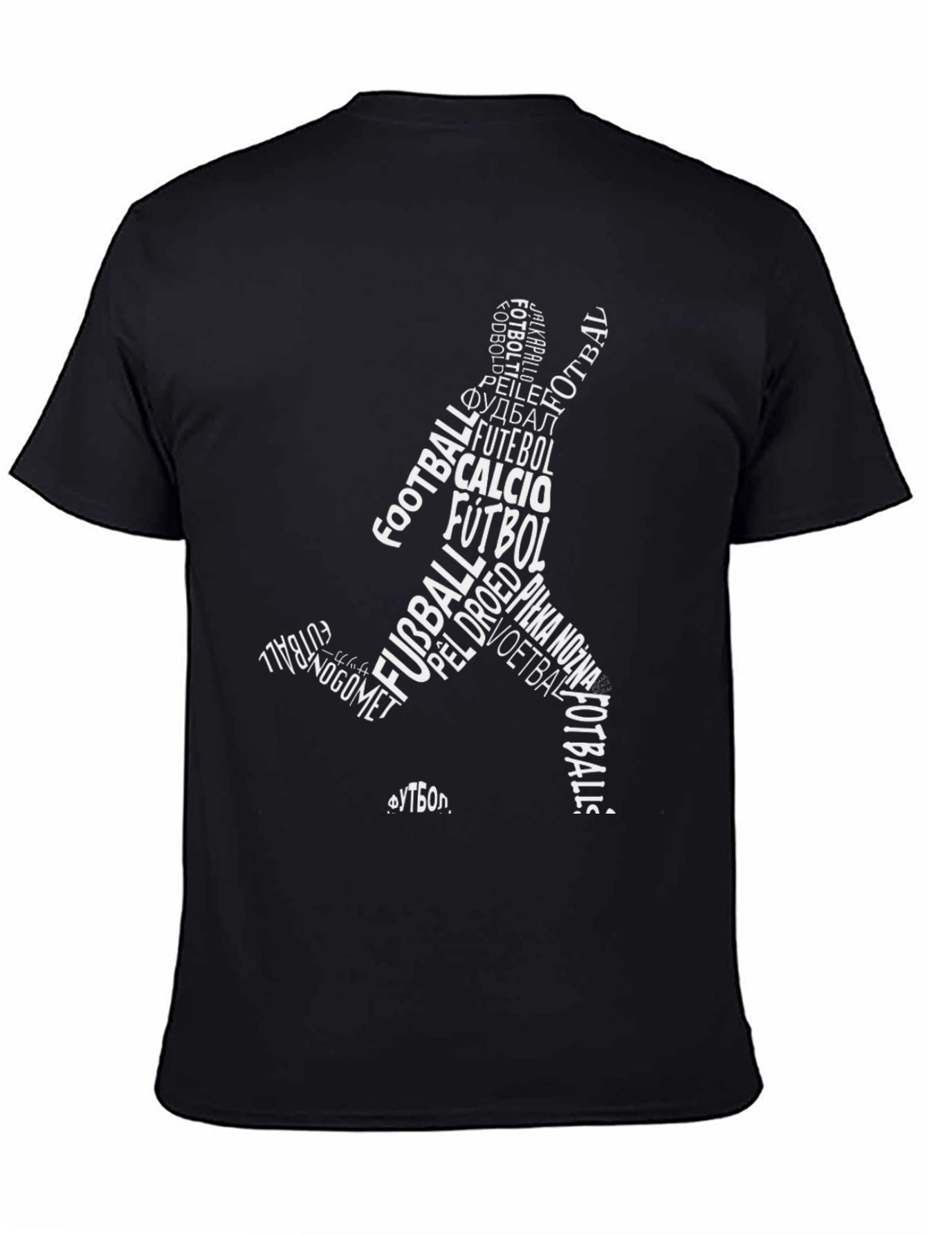 Soccer Lover T-Shirt - Football Word Art Design