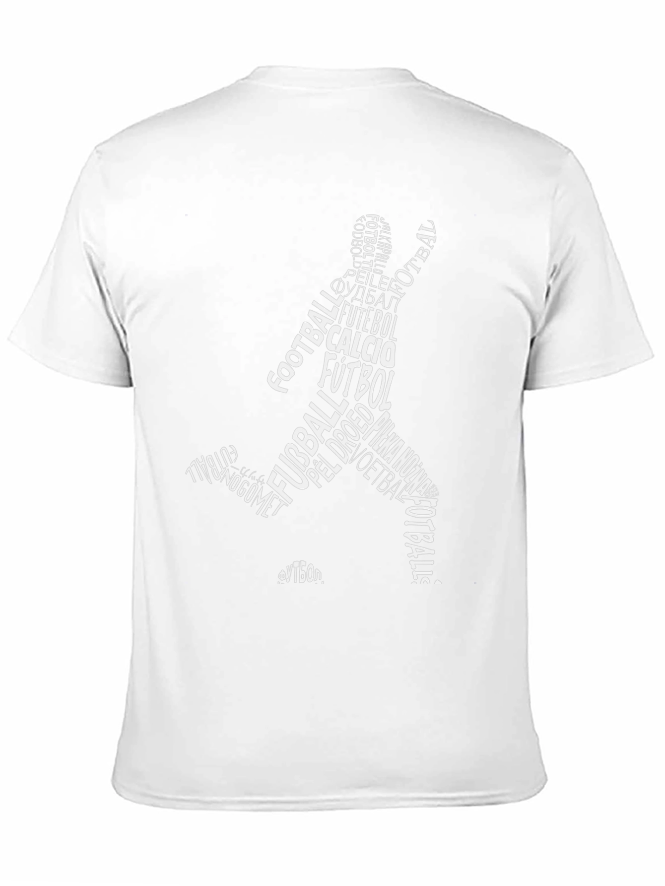 Soccer Lover T-Shirt - Football Word Art Design