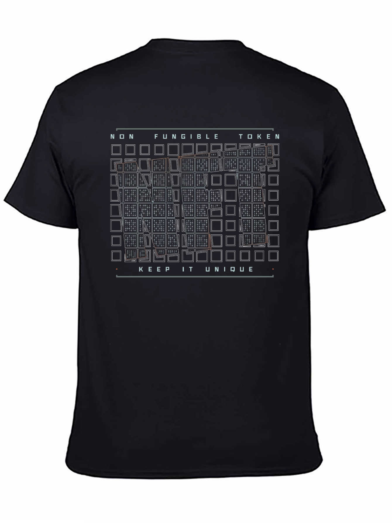 NFT Grid Graphic Tee - Keep It Unique