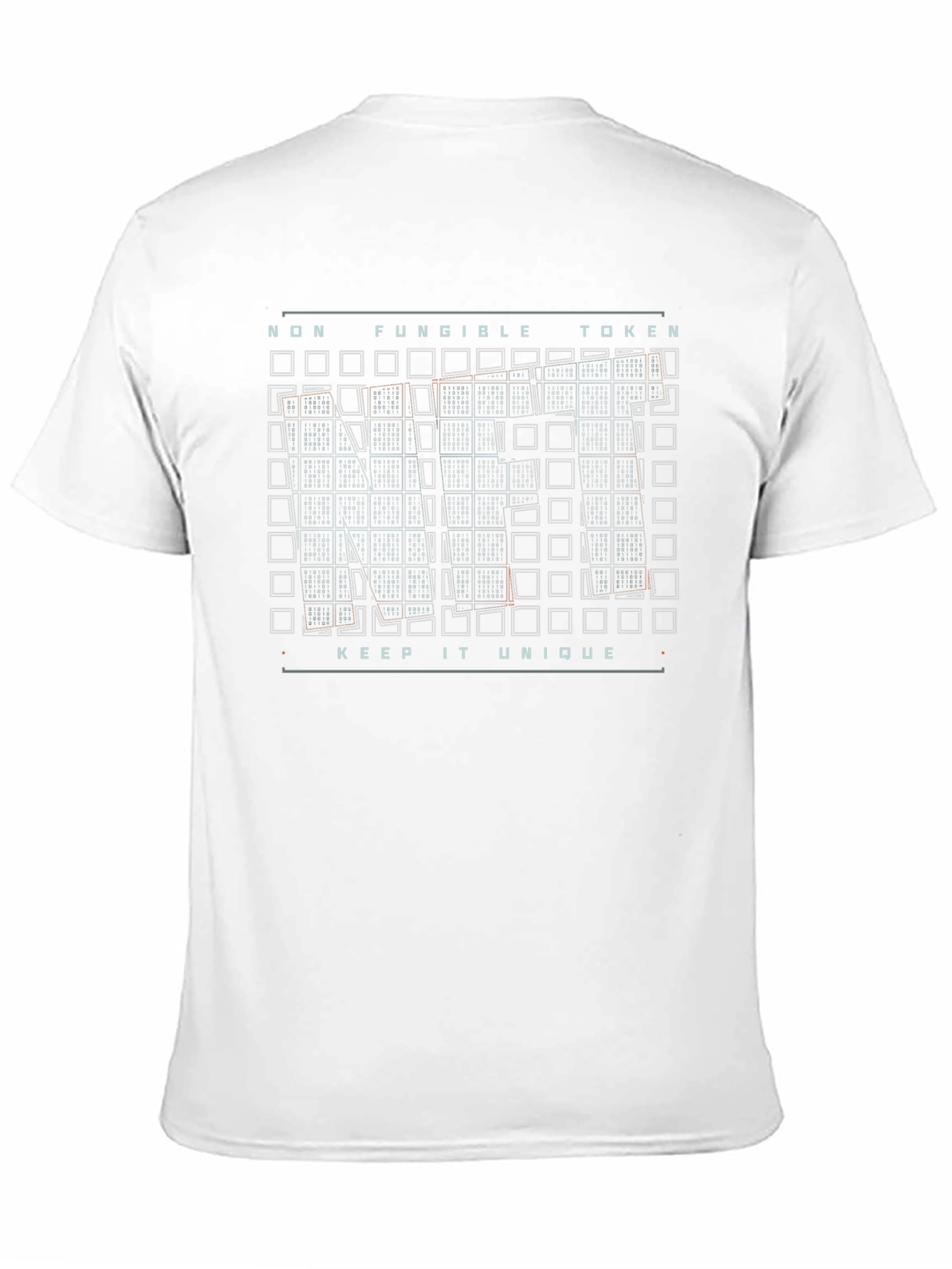 NFT Grid Graphic Tee - Keep It Unique