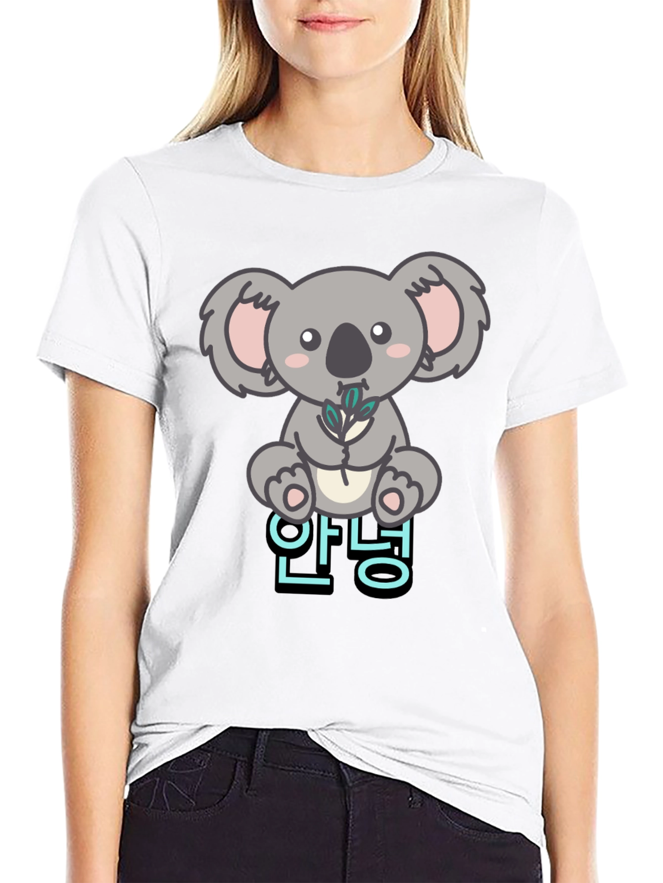 Cute Koala Bear T-Shirt - Korean Hello