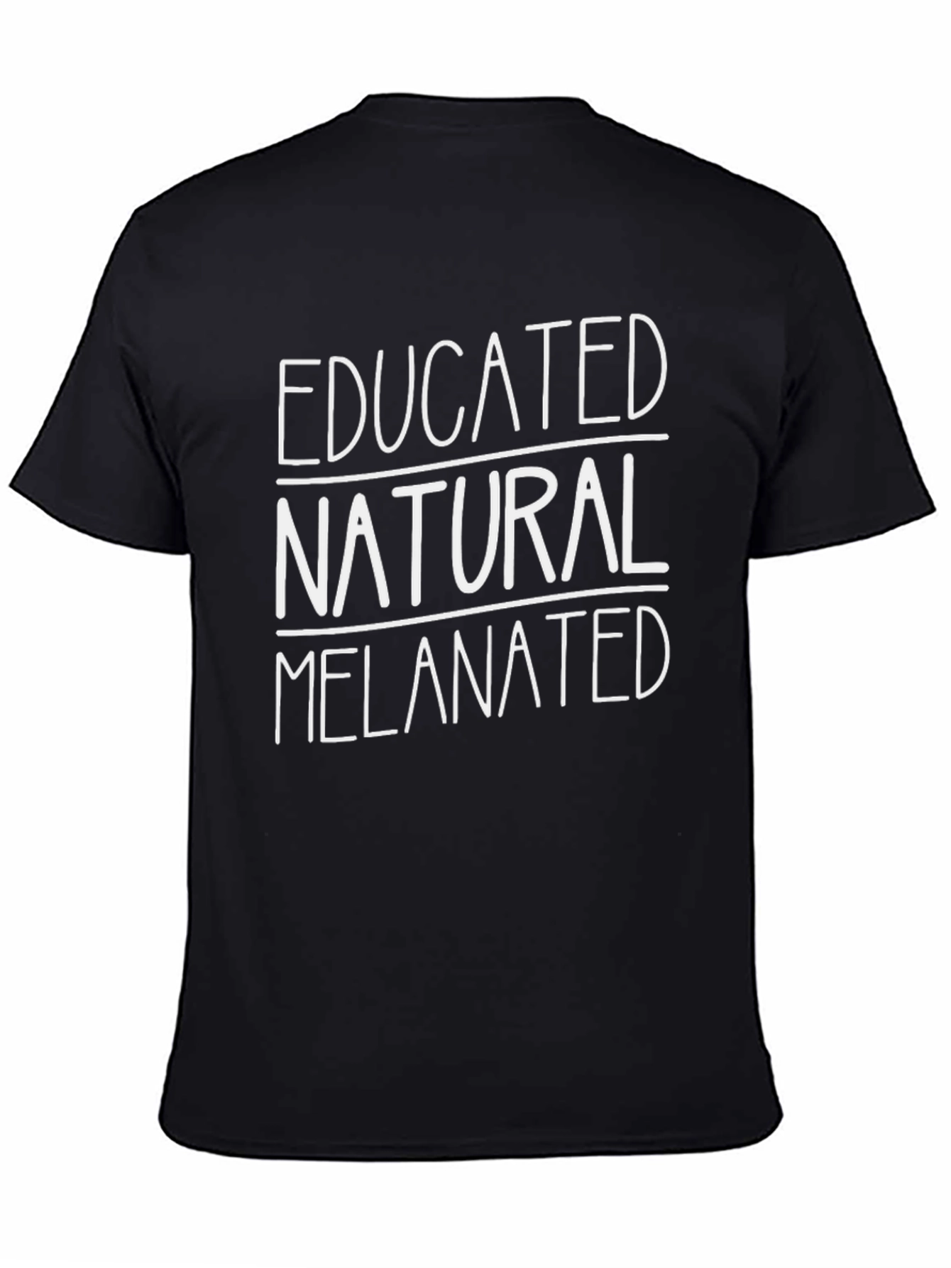 Educated Natural Melanted Graphic Tee